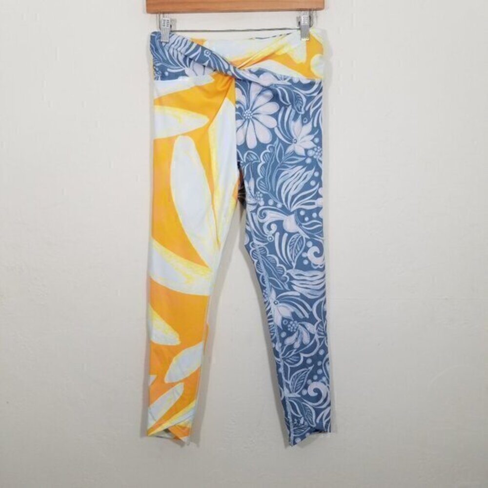Free People Movement Floral Print Leggings Size M